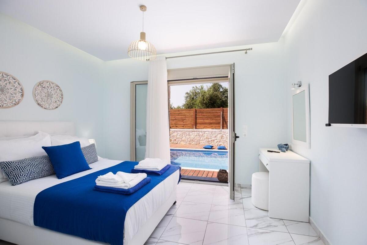 Villa Vera - With Private Heated Pool & Jacuzzi Pangalochori Eksteriør bilde