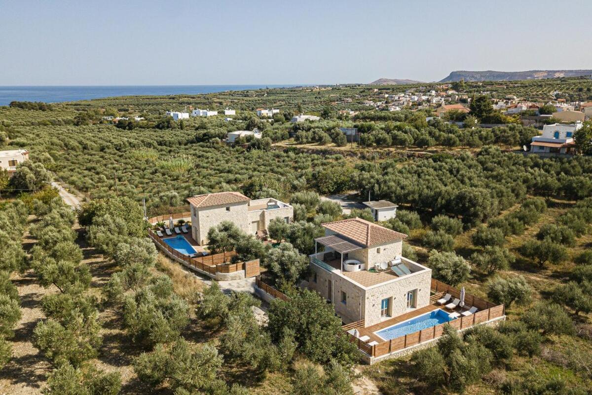 Villa Vera - With Private Heated Pool & Jacuzzi Pangalochori Eksteriør bilde